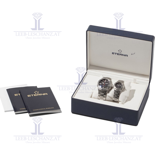 Eterna Monterey, Ref. 1601.41 und Eterna Montery Matic, Ref. 1611.41 Herren und Damenuhr