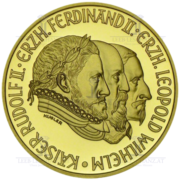 Österreich 500 Schilling, 1993, Rudolf II. – Bild 2
