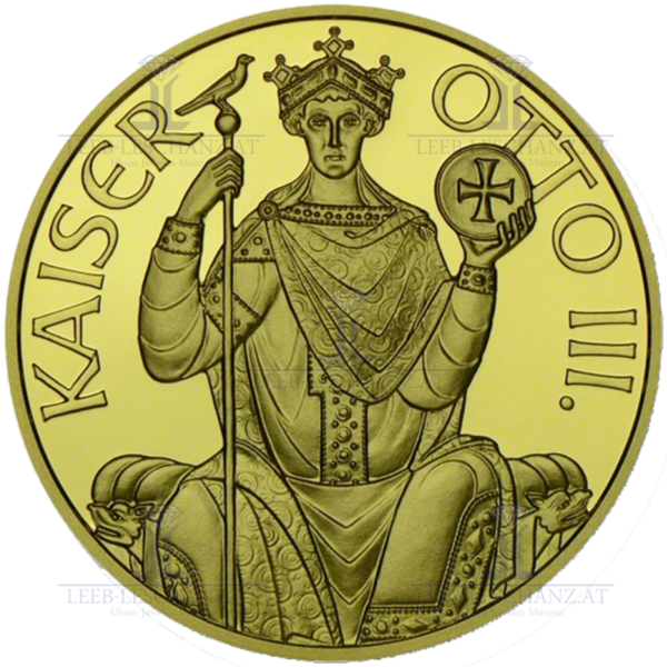 Österreich 1000 Schilling, 1996, Ostarrichi Otto III. – Bild 2