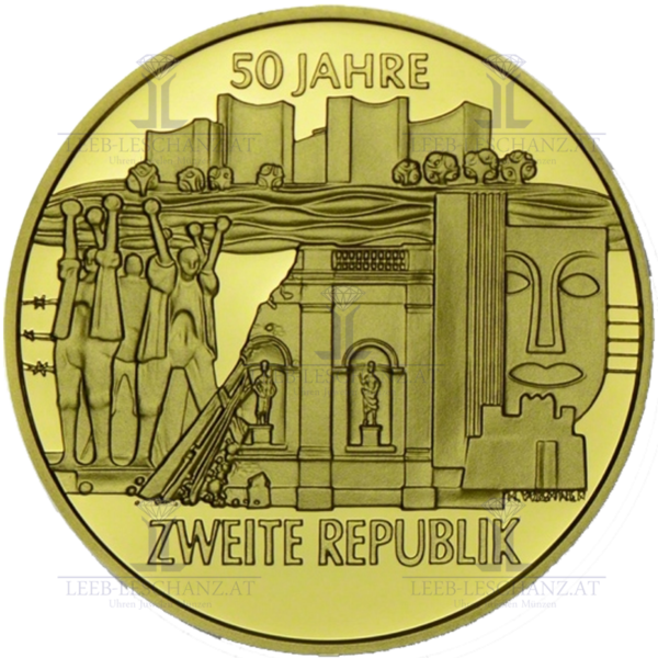 Österreich 1000 ATS Schilling Gold, 1995, Zweite Republik Österreich