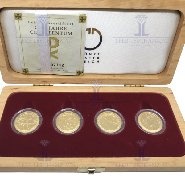Österreich 50 Euro Gold, 2002, „Orden und die Welt“ – Bild 2