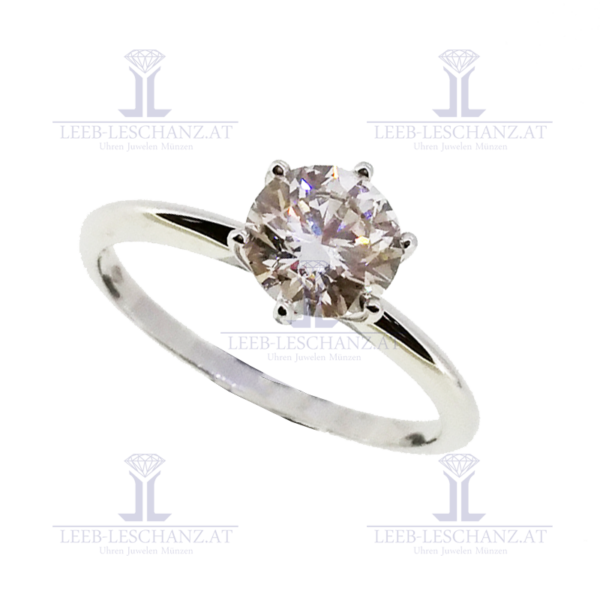 Solitarring Diamant Verlobungsring 300