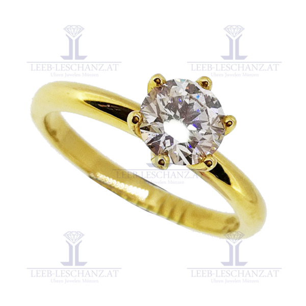 Solitarring Diamant Verlobungsring 309