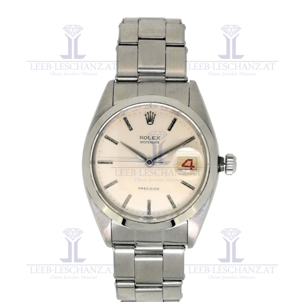 Rolex Precision silver face LG196