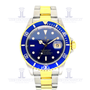 Rolex Submariner Stahl Gold 16613 LG732