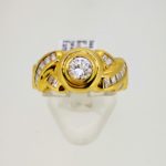 88.) Brillantring-2800,-