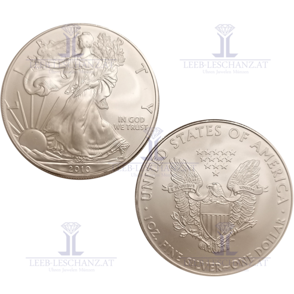 1 Unze Silber American Eagle – Bild 3