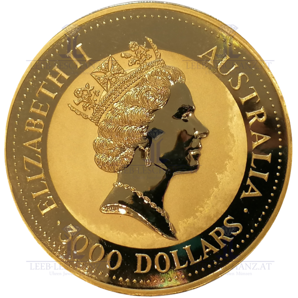 Australian Nugget 1992 1Kilo Goldmünze