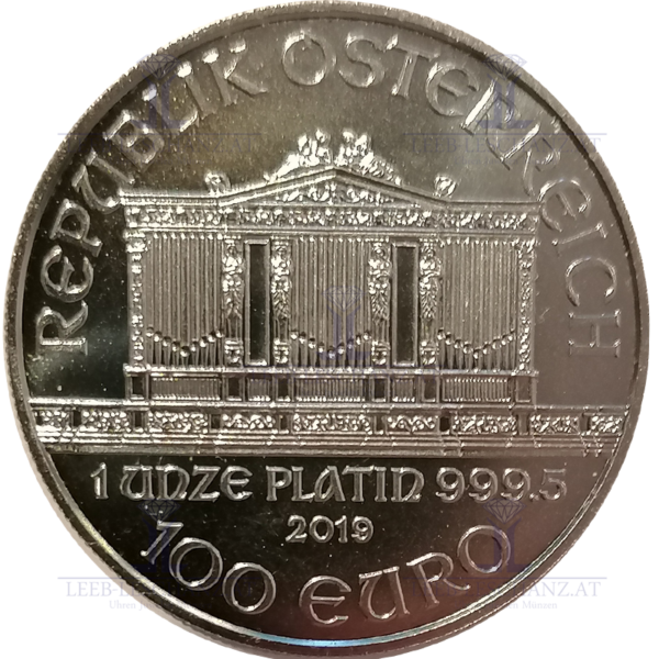 Philharmoniker 1 Unze Platin €uro