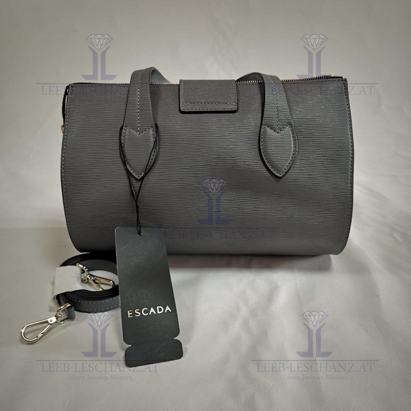 ESCADA Shoulder Bag Gray EPI