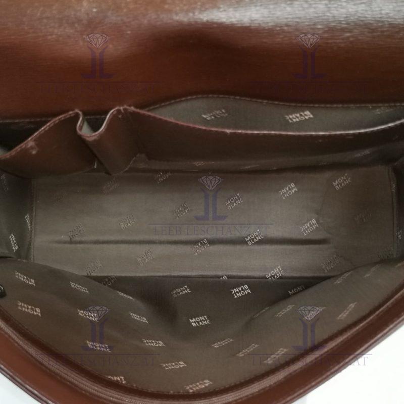 Mont Blanc Umhängetasche Herren Brown