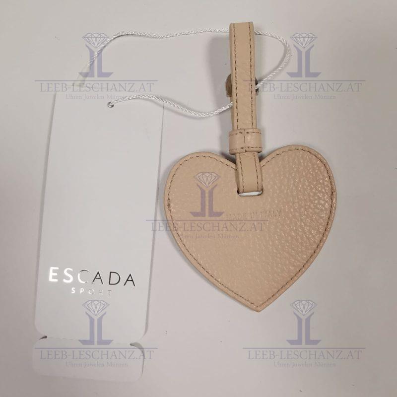 ESCADA Sport Taschenanhänger Herz Rosa