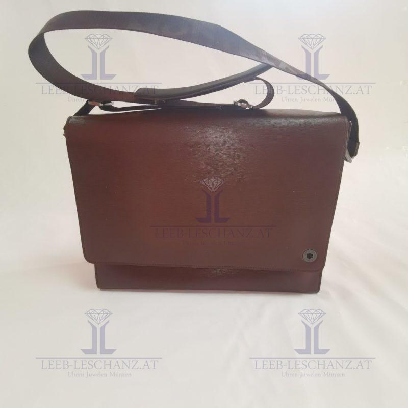 Mont Blanc Umhängetasche Herren Brown