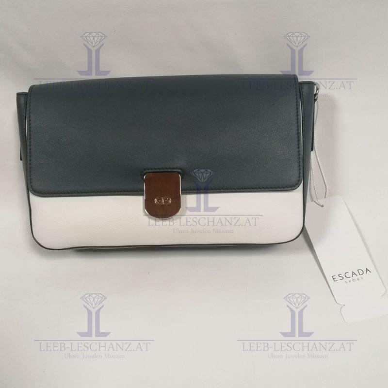 ESCADA Sport Shoulder Bag Blue/White