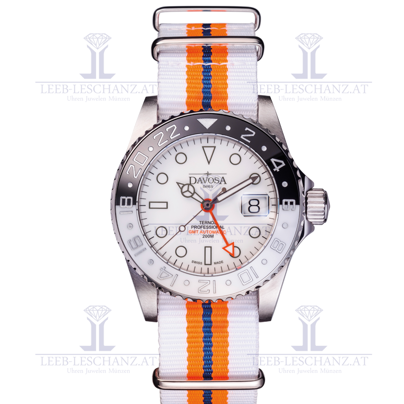 Davose Black and white explorer GMT