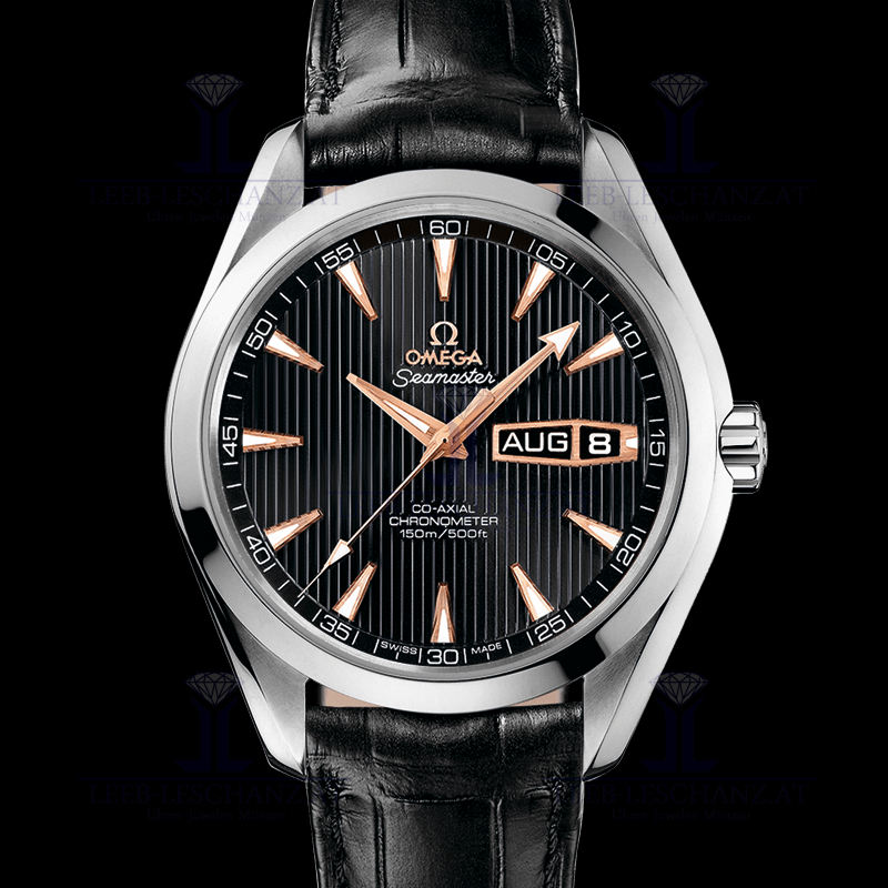 Omega Seamaster Aquaterra 23153432201001 Jahreskalender 150m Omega Co-Axial Annual Calendar 43mm