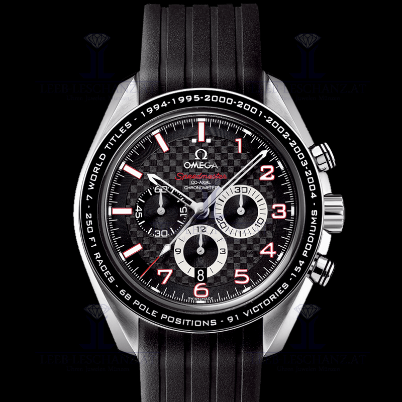 Omega speedmaster michael sales schumacher the legend collection