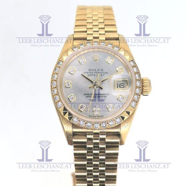 Rolex DateJust 28 69268 mit Originalbesatz