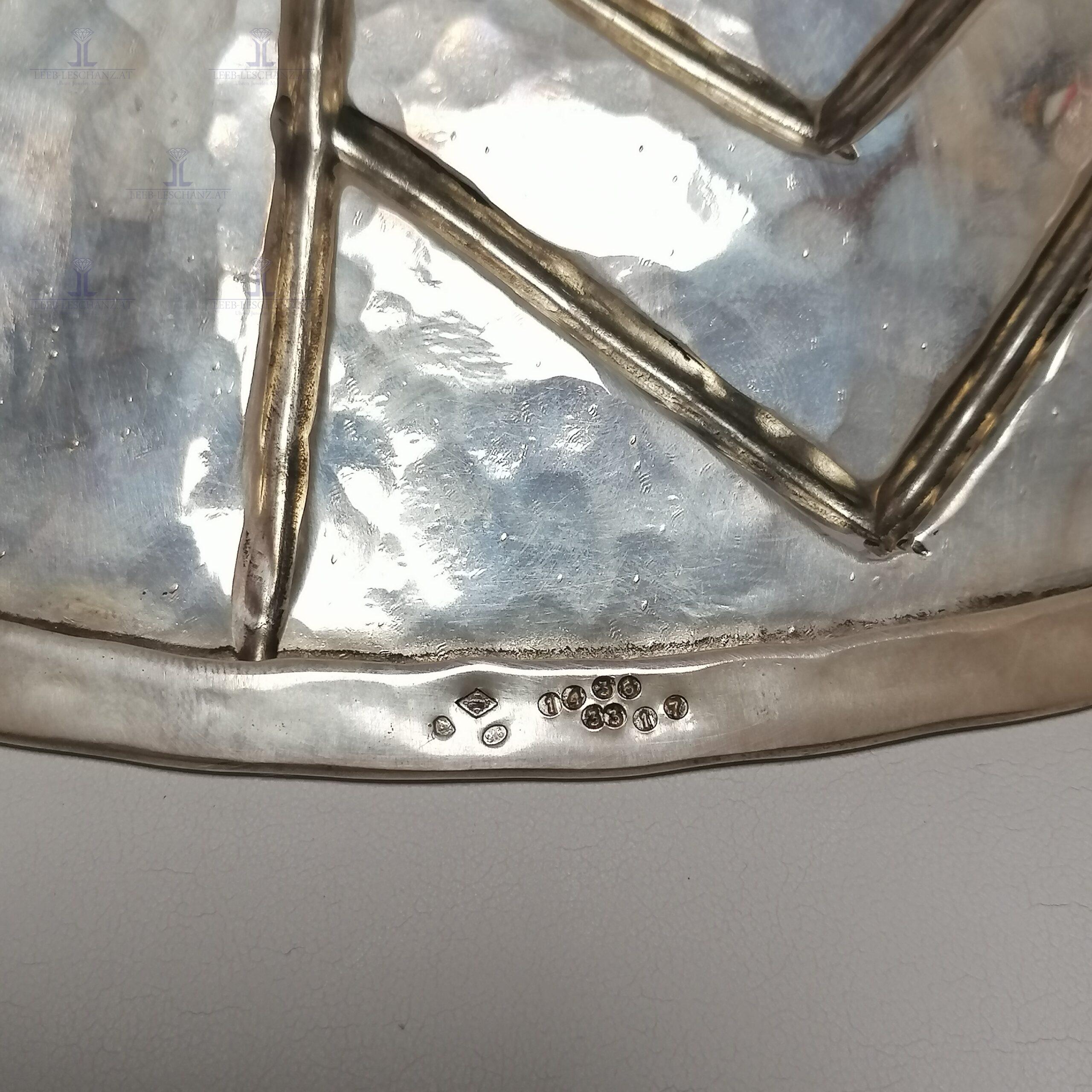 Pablo Picasso silver plate 1956