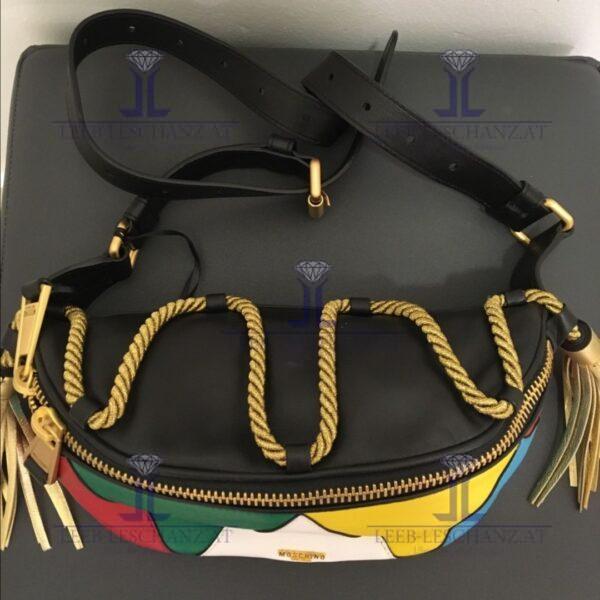 Moschino Couture Bauchtasche Leder bunt