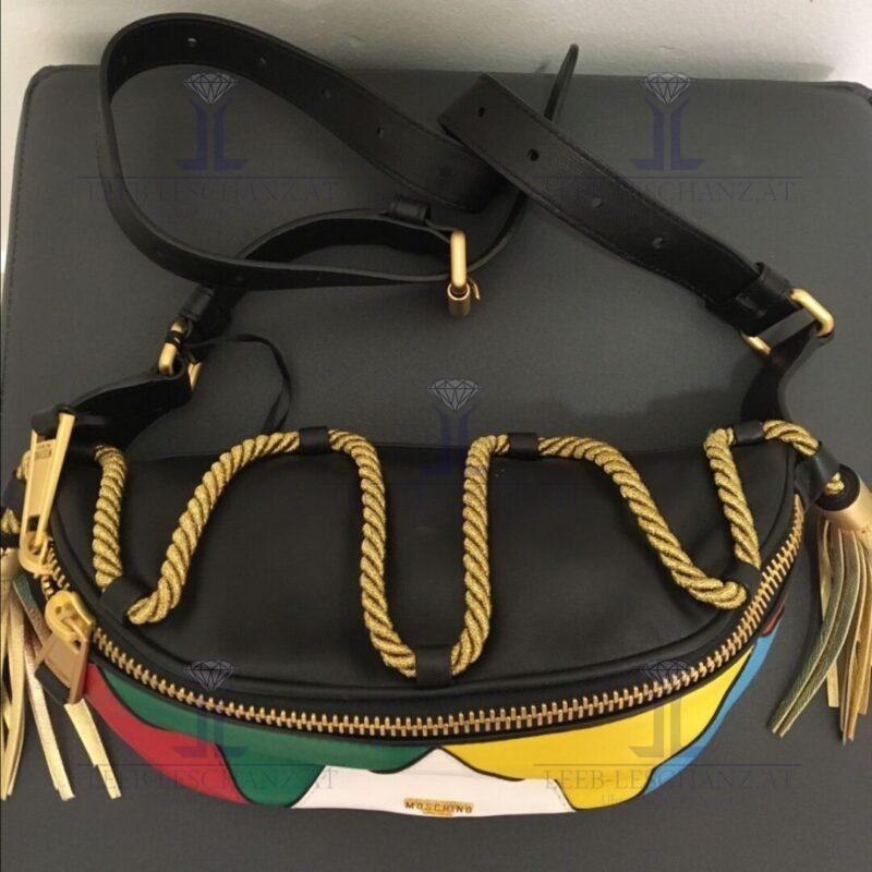 Moschino Couture Bauchtasche Leder bunt