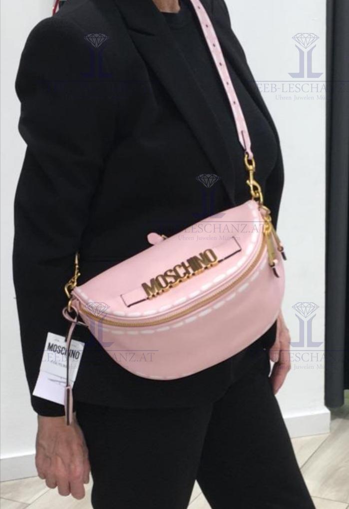 Moschino Couture Pink Leather Bag
