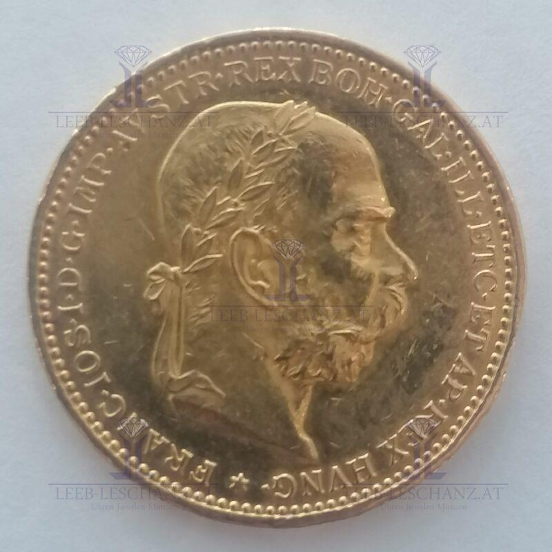20 Kronen Gold 900/0001893 Coronen 20