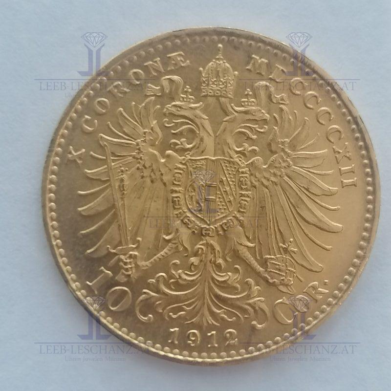 10 Kronen Gold 900/000 10 Corona