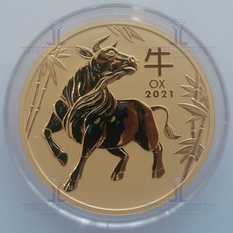 OX Lunar3 10 Unzen Gold XL