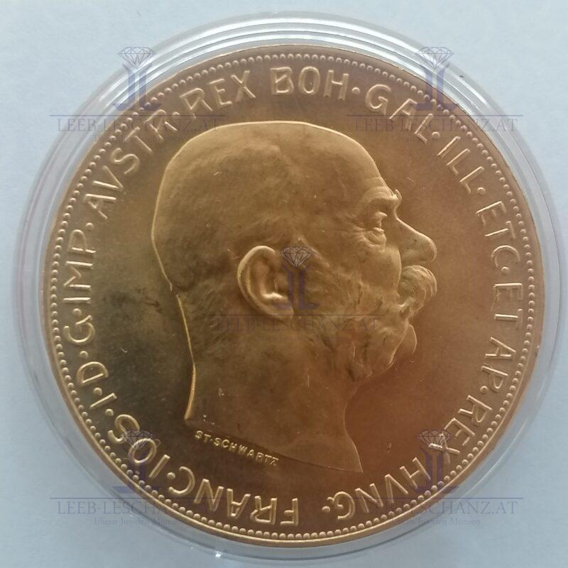 100 Kronen Gold 900/000