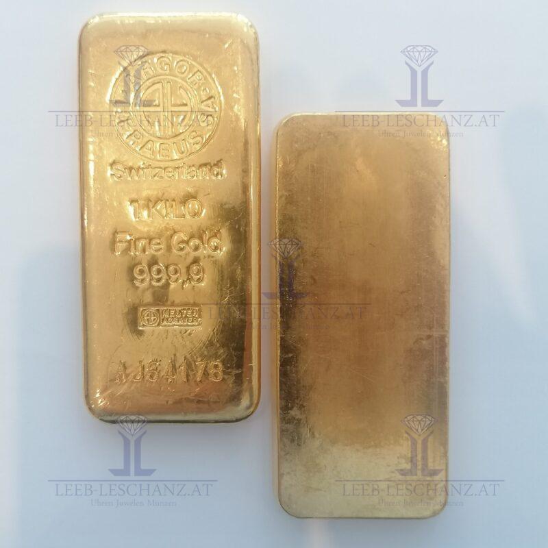 Feingold Kilo 1000 Gramm