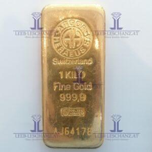 Feingold Kilo 1000 Gramm
