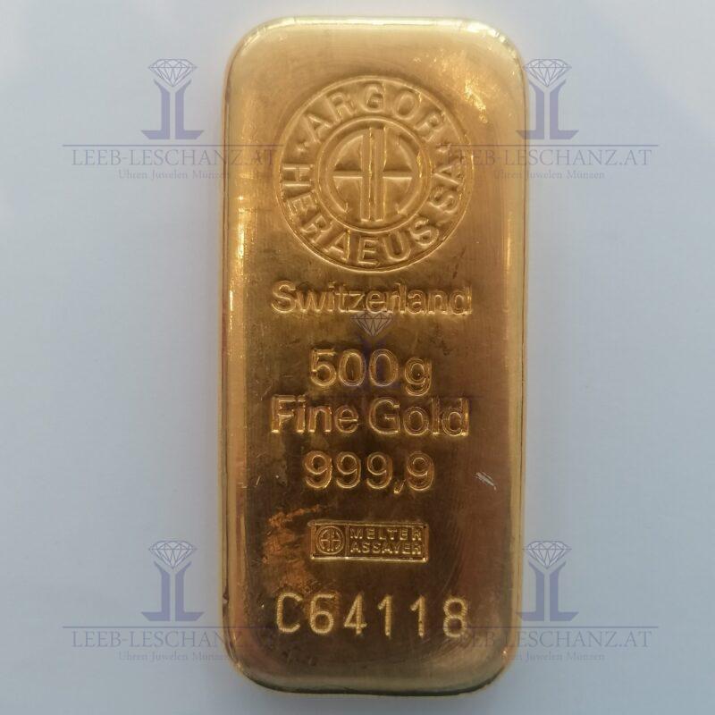 Feingold 1/2Kilo 500 Gramm