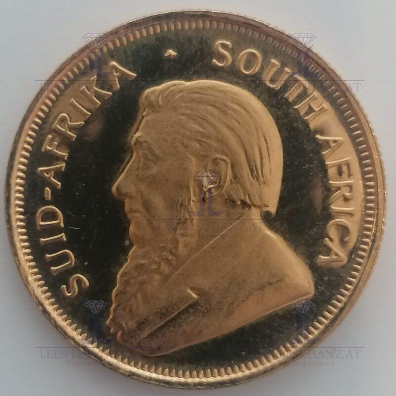 Krugerrand 1/4 Unze Gold lagernd