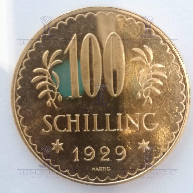 100 Schilling Gold 900/000