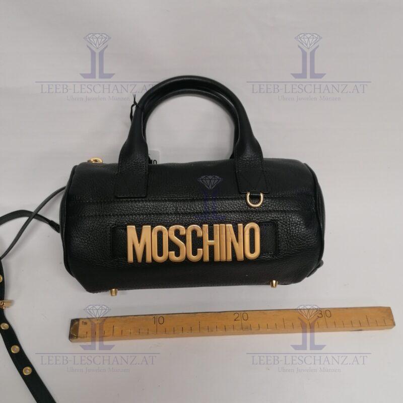 Moschino Couture Umhängetasche lether black – Bild 8