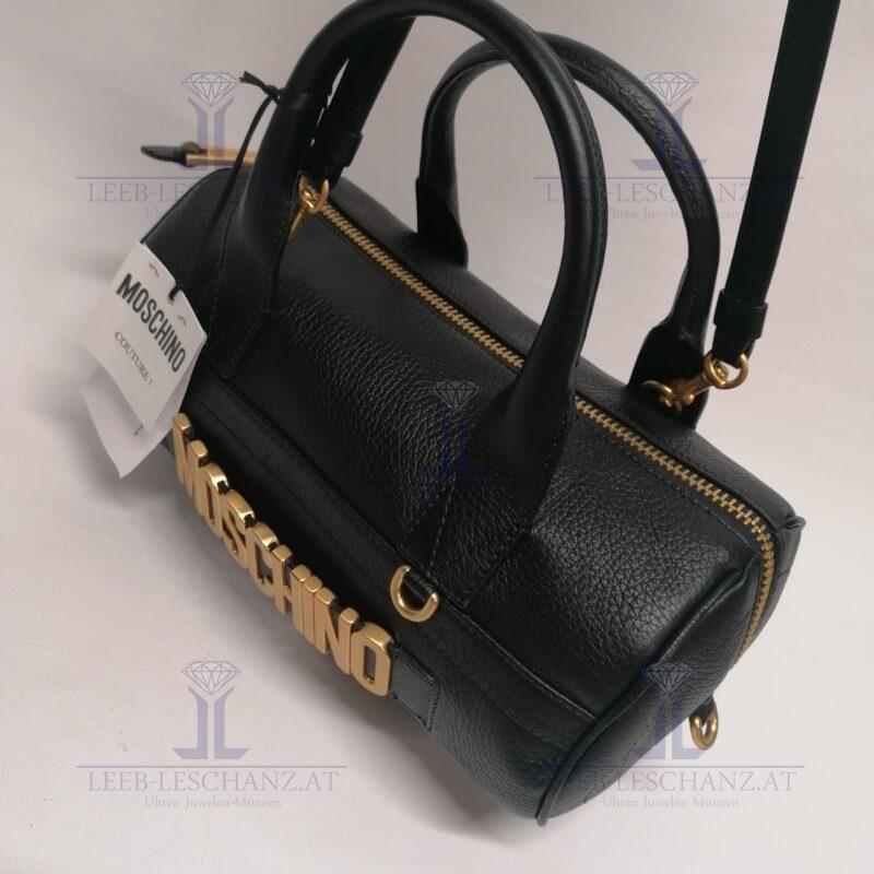 Moschino Couture Umhängetasche lether black – Bild 4