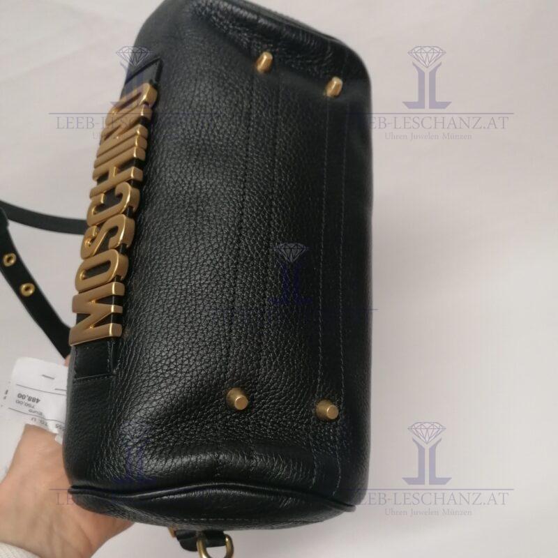 Moschino Couture Umhängetasche lether black – Bild 5
