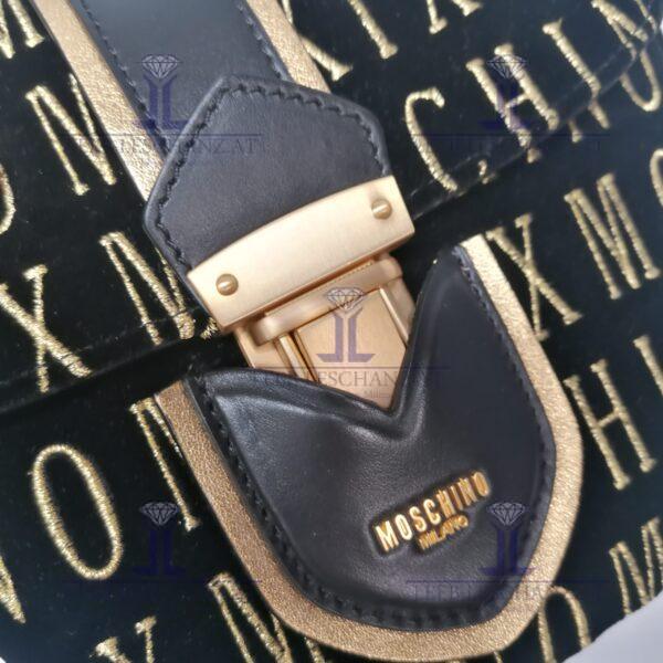 Moschino Couture Black Gold Stitch