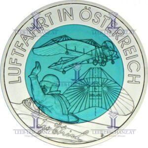 Oesterreichische Luftfahrt 25Euro Niob 2007