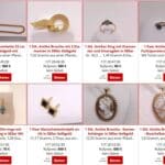Versteigerung Auktion Gold Schmuck aus Pfand Verwertung